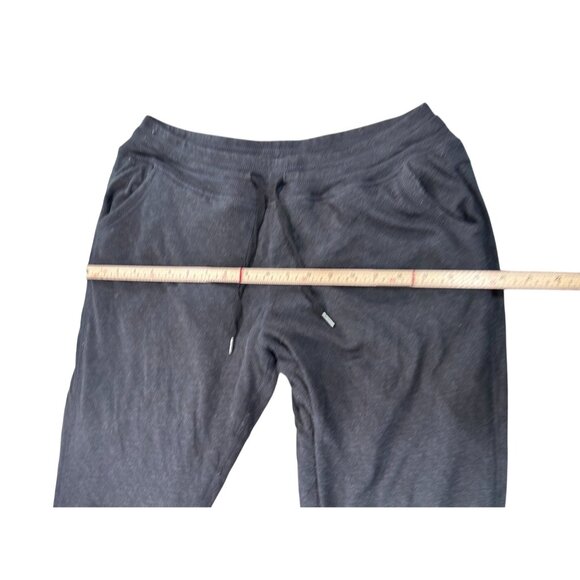 Sherpa Lined Jogger Pants Charcoal Heather Size L - Picture 10 of 11